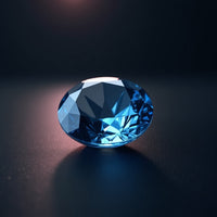 Blue Aquamarine Gem